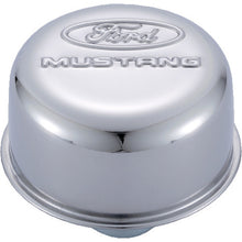 Load image into Gallery viewer, Ford Racing Chrome Breather Cap w/ Ford Mustang Logo