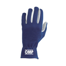 Load image into Gallery viewer, OMP Rally Gloves Blue - Size S