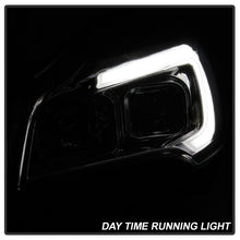 Load image into Gallery viewer, xTune 13-16 Ford Escape 13-16 LED Light Bar Halogen Proj Headlights - Chrome (PRO-JH-FESCA13-LB-C)