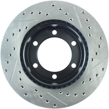 Load image into Gallery viewer, StopTech 95-03 Toyota Tacoma (6 Lug) / 96-00 4Runner Front Right Slotted &amp; Drilled Rotor