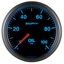 Load image into Gallery viewer, Autometer Elite 52mm Oil Pressure Peak and Warn Gauge w/ Electonic Control