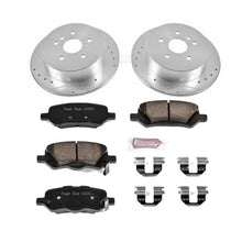 Load image into Gallery viewer, Power Stop 09-16 Toyota Venza Rear Z23 Evolution Sport Brake Kit