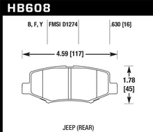 Load image into Gallery viewer, Hawk HPS Street Brake Pads