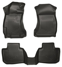 Load image into Gallery viewer, Husky Liners 13 Subaru Legacy/Outback WeatherBeater Front &amp; 2nd Seat Black Floor Liners