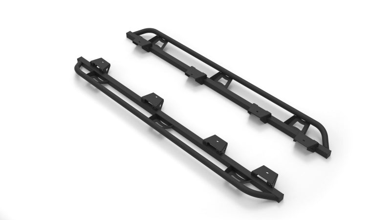 N-Fab Trail Slider Steps 2020 Jeep Wrangler Gladiator JT 4 Door All Beds - SRW - Textured Black