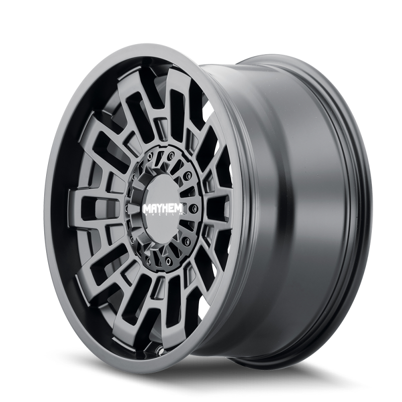 Mayhem 8113 Cortex 20x10 / 8x165.1 BP / -19mm Offset / 125.2mm Hub Matte Black Wheel