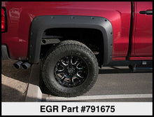 Load image into Gallery viewer, EGR 14+ Chev Silverado 5ft Bed Bolt-On Look Fender Flares - Set - Matte