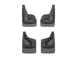 WeatherTech 24-25 Toyota Tacoma w/o Fender Flares Front & Rear No Drill MudFlaps - Black