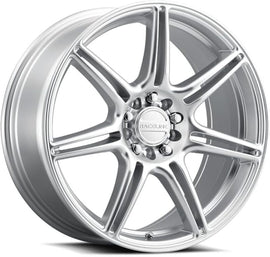 Raceline 148HS Apex 17x7.5in / 5X110 / 5X115 BP / 40mm Offset / 72.62mm Bore - Hyper Silver