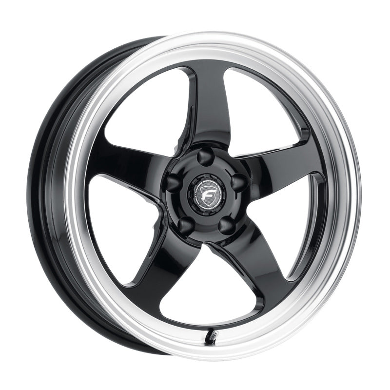 Forgestar D5 Drag 17x7.0 / 5x114.3 BP / ET06 / 4.25in BS Gloss Black Wheel