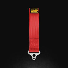 Load image into Gallery viewer, OMP Tow Hook Stainless Internal Diameter 100 mm - Medium Material (Red)