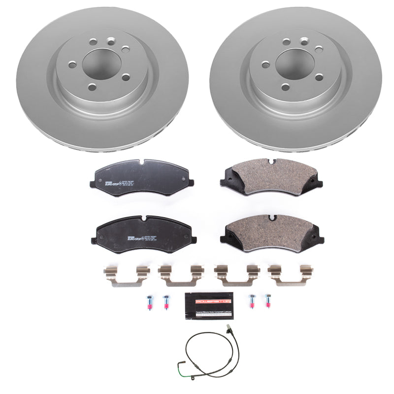 Power Stop 11-16 Land Rover LR4 Front Euro-Stop Brake Kit