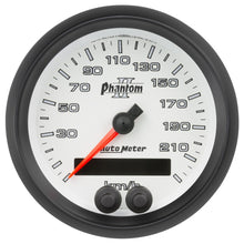 Load image into Gallery viewer, Autometer Phantom II 3-3/8in 0-225KM/H (GPS) Speedometer Gauge