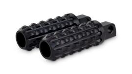 Burly Brand Universal Reaper Billet Footpeg Set - Black