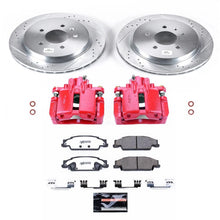 Load image into Gallery viewer, Power Stop 03-07 Cadillac CTS Rear Z26 Street Warrior Brake Kit w/Calipers