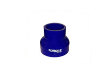 Load image into Gallery viewer, Torque Solution Transition Silicone Coupler: 2 inch to 3 inch Blue Universal