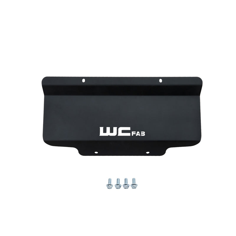 Wehrli 11-19 GM Duramax 6.6L Lower Splash Shield Kit - Gun Metal