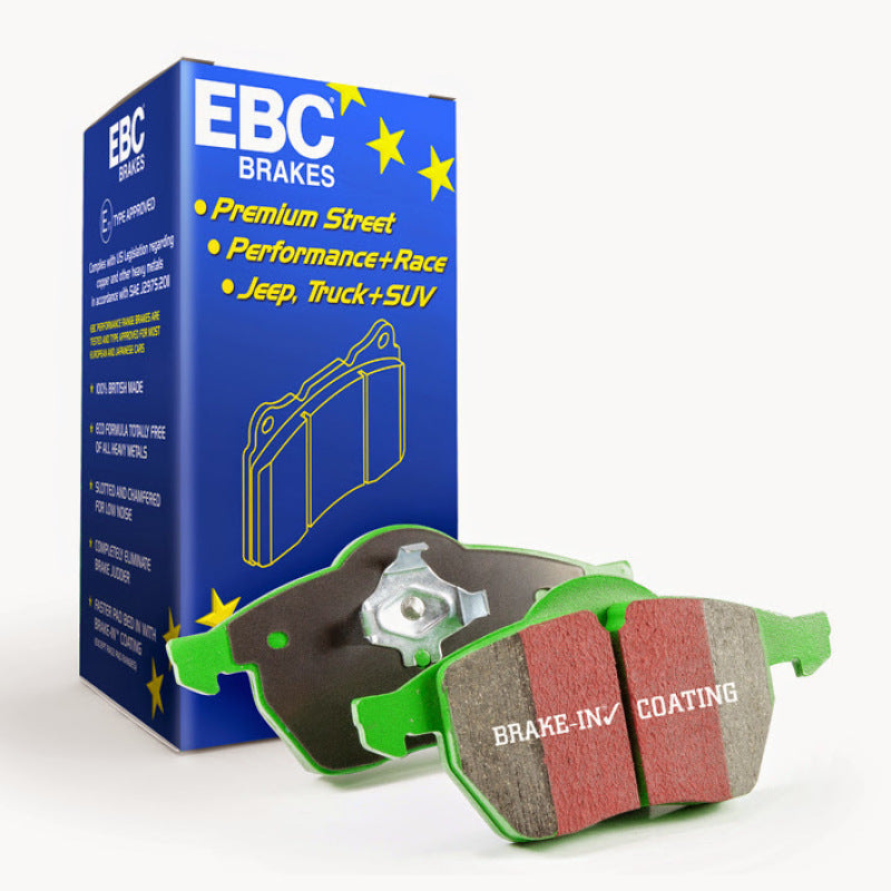 EBC 07-09 Acura RDX 2.3 Turbo Greenstuff Front Brake Pads