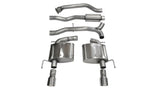 Corsa 2013-2019 Cadillac ATS Sedan 2.0L A/T Polished Sport Dual Rear Cat-Back Exhaust