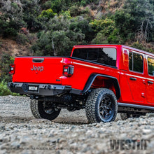 Load image into Gallery viewer, Westin 2020 Jeep Gladiator w/Sensors WJ2 Rear Bumper w/Sensor - Textured Black