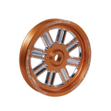 Fleece Performance Dodge Cummins Dual Pump Spoke Pulley (For Use w/ FPE Dual Pump Bracket) Orange