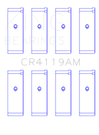 King Engine Bearings Mitsubishi 4G93 (Size STD) Performance Rod Bearing Set