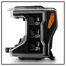 Load image into Gallery viewer, Spyder Apex 20-22 Ford F250/F350 (Halogen) High-Power LED Headlights - Black PRO-YD-FS20HALAP-SEQ-BK