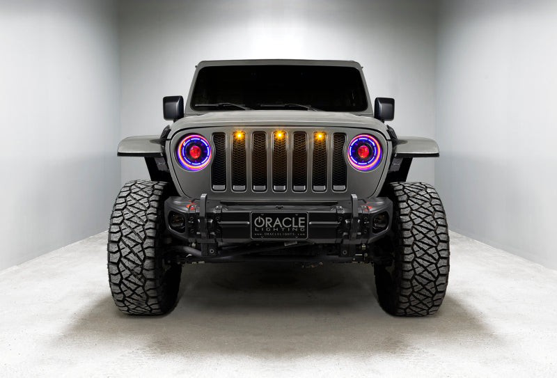 Oracle Oculus Bi-LED Projector Headlights for Jeep JL/Gladiator JT - w/ BC1 Controller