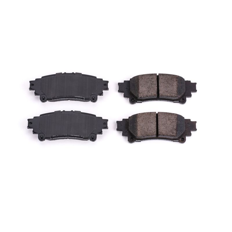 Power Stop 10-15 Lexus RX350 Rear Z16 Evolution Ceramic Brake Pads