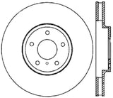 StopTech 06-18 Nissan Maxima SportStop Cryo Slotted & Drilled Front Right Rotor