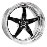 Weld S71 20x10.5 / 5x4.5 BP / 7.5in. BS Black Wheel (Low Pad) - Non-Beadlock