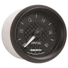 Load image into Gallery viewer, Autometer GT Series 52mm Full Sweep Electronic 8:1-18:1 AFR Wideband Air/Fuel Ratio Analog