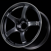 Load image into Gallery viewer, Advan TC4 18x9 +35 5-114.3 Racing Gunmetallic and Ring Wheel