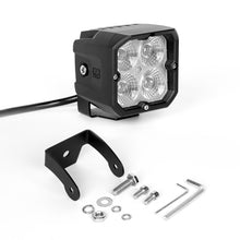 Load image into Gallery viewer, XK Glow XKchrome 20w LED Cube Light w/ RGB Accent Light - Flood Beam