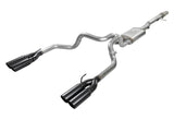 aFe Vulcan Series 4-3in 304SS Exhaust Cat-Back w/ Blk Tips 2019 GM Silverado/Sierra 1500 V8-6.2L