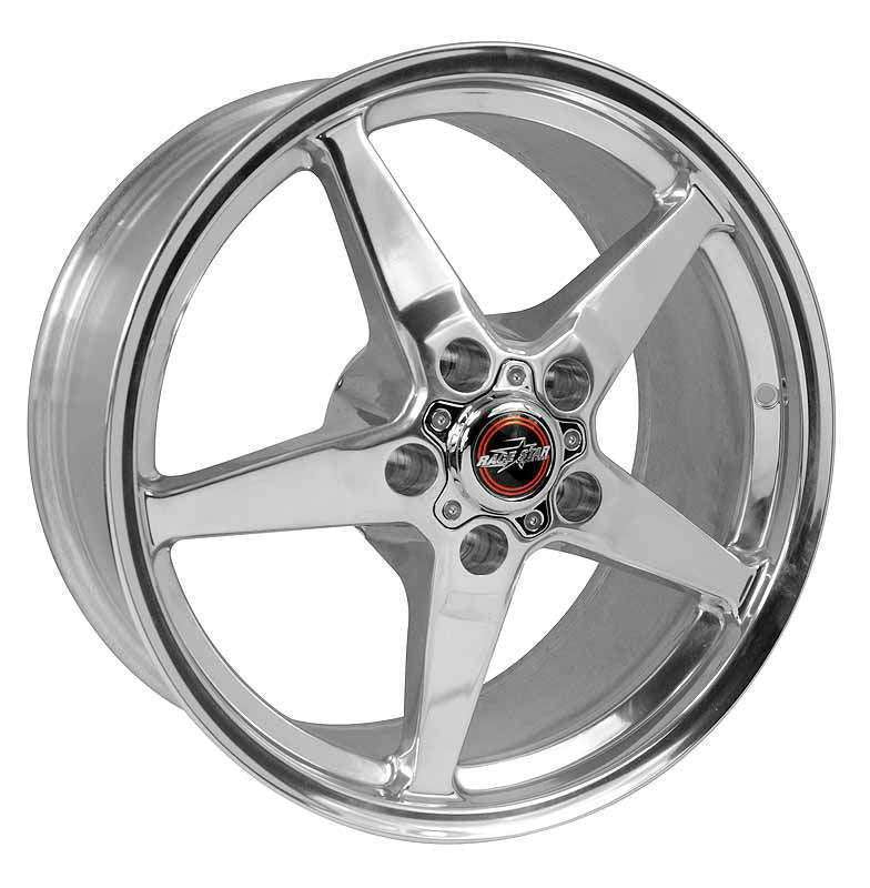 Race Star 92 Drag Star 18x8.5 5x4.75bc 5.92bs Direct Drill Polished Wheel