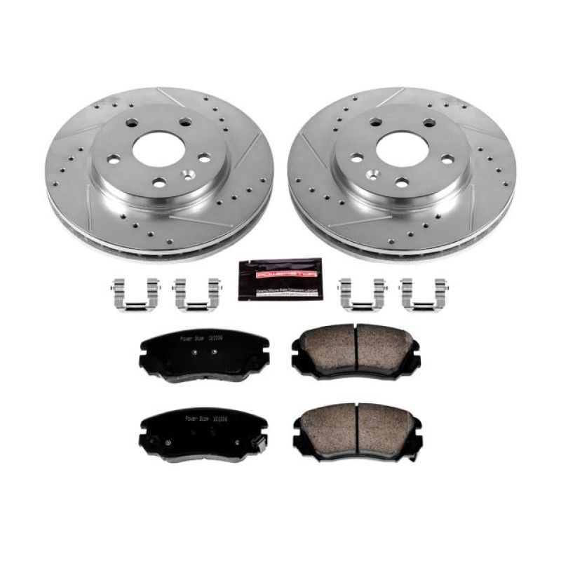 Power Stop 11-16 Buick LaCrosse Front Z23 Evolution Sport Brake Kit