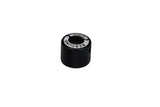 Ridetech Short Rebound Knob for HQ Shocks - Aluminum - Black