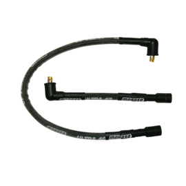 Moroso 85-96 Harley-Davidson FLT/FLHT/FLHR/FLTR/FLHS Sleeved Ultra 40 Wire Set - Black