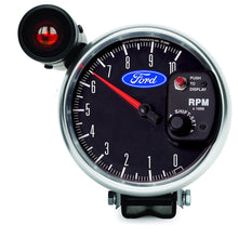 Load image into Gallery viewer, Autometer Ford 5in. 10K RPM Pedestal w/ Ext. Shift-Lite Tachometer Gauge