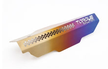 Load image into Gallery viewer, Torque Solution 02-14 Subaru WRX Engine Pulley Cover - Titanium Burnt Purple/Blue