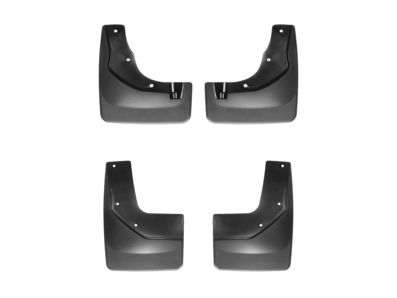 WeatherTech 13-16 Ford Escape No Drill Mudflaps - Black