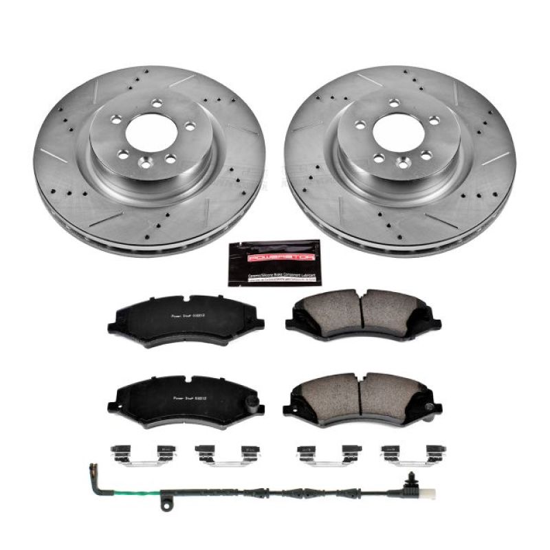 Power Stop 11-16 Land Rover LR4 Front Z23 Evolution Sport Brake Kit