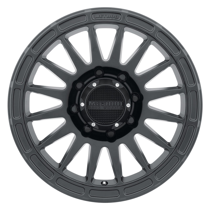 Method MR314 18x9 +18mm Offset 8x6.5 130.81mm CB Matte Black Wheel