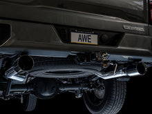 Load image into Gallery viewer, AWE Tuning 4th Gen GM 1500 5.3L 0FG Catback Split Rear Exit (Flat Bumper) - Dual Diamond Tips