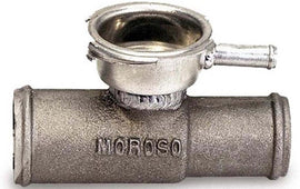Moroso Radiator Hose Filler - 1-1/4in Hose to 1-1/4in Hose - Cast Aluminum