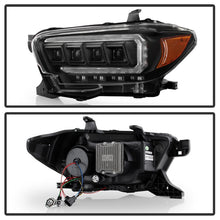 Load image into Gallery viewer, Spyder 16-20 Toyota Tacoma LED Model Only High-Power LED Headlights - Black PRO-YD-TT16LEDAP-BK