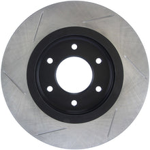 Load image into Gallery viewer, StopTech Power Slot 08-09 Infiniti QX4/QX56 / 07-09 Nissan Armada Left Front Slotted Rotor