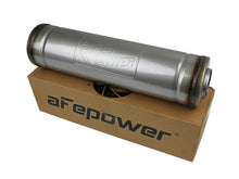 Load image into Gallery viewer, afe MACH Force-Xp Muffler 2-1/2 IN ID Center/Center x 5 IN Dia. x 18 IN L - Round Body