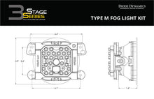 Load image into Gallery viewer, Diode Dynamics SS3 Max Type M Kit ABL - Yellow SAE Fog